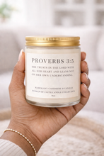 Load image into Gallery viewer, PROVERBS 3:5 - Trust Candle