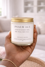 Load image into Gallery viewer, PSALM 46:5 - Strength Candle - Authentic Intentions Candle Company LLC.
