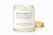 Load image into Gallery viewer, PROVERBS 3:5 - Trust Candle
