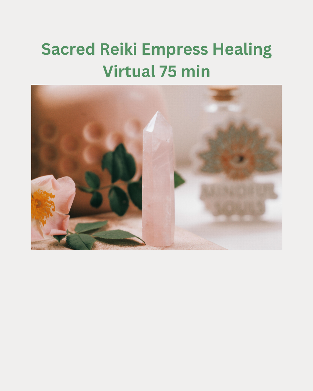 Sacred Reiki Empress Healing-Full Body Renewal
